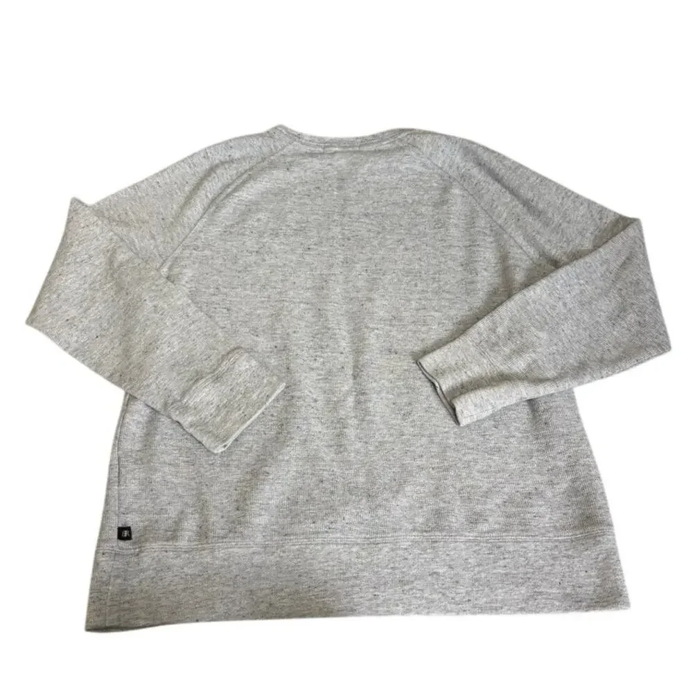 Banana Republic Men's Thermal Gray Shirt Large Basic Neutral Knit